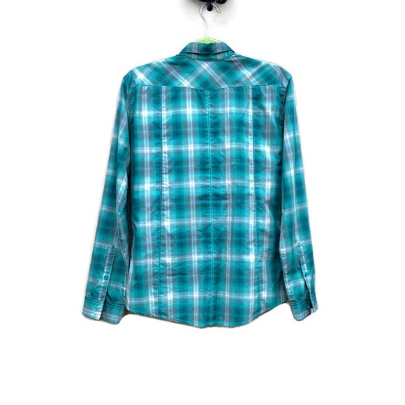 Kuhl Ionik Plaid Button Down Outdoors Shirt - Picture 2 of 4